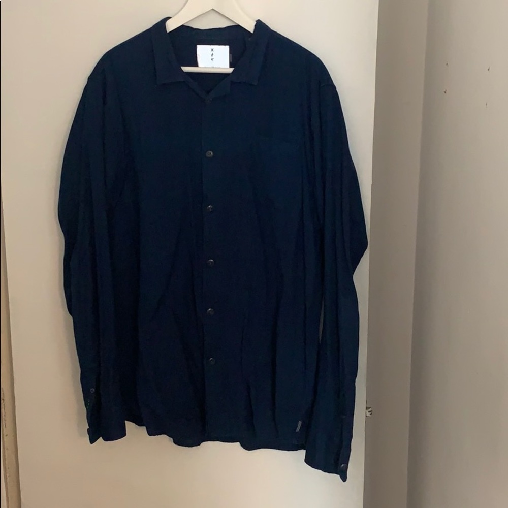 Men’s Scotch&soda XXL indigo work shirt